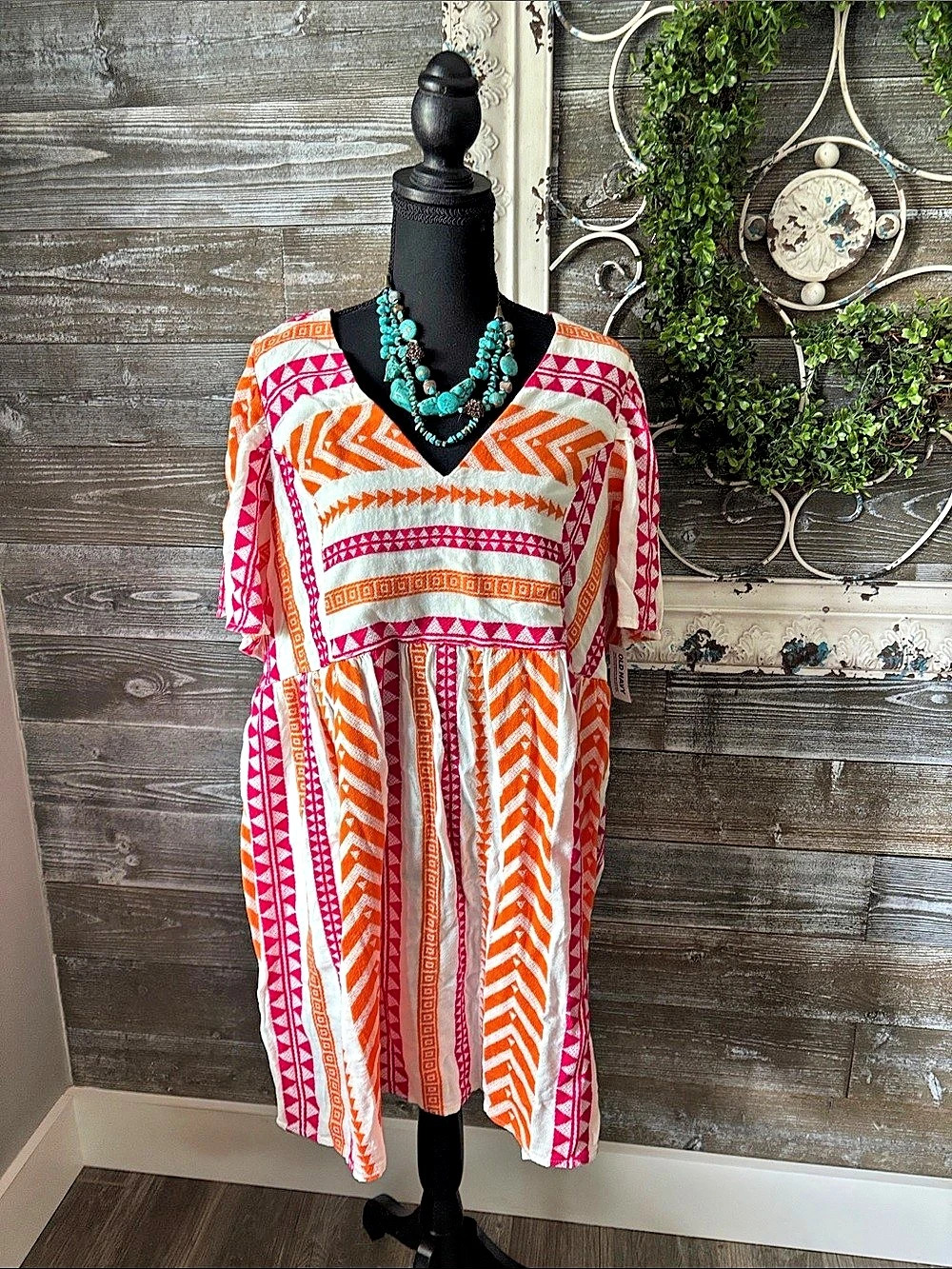 NWT Old Navy (Size XL) Boho Dress